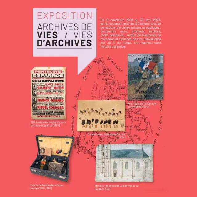Exposition "Vies d'archives, Archives de vies"