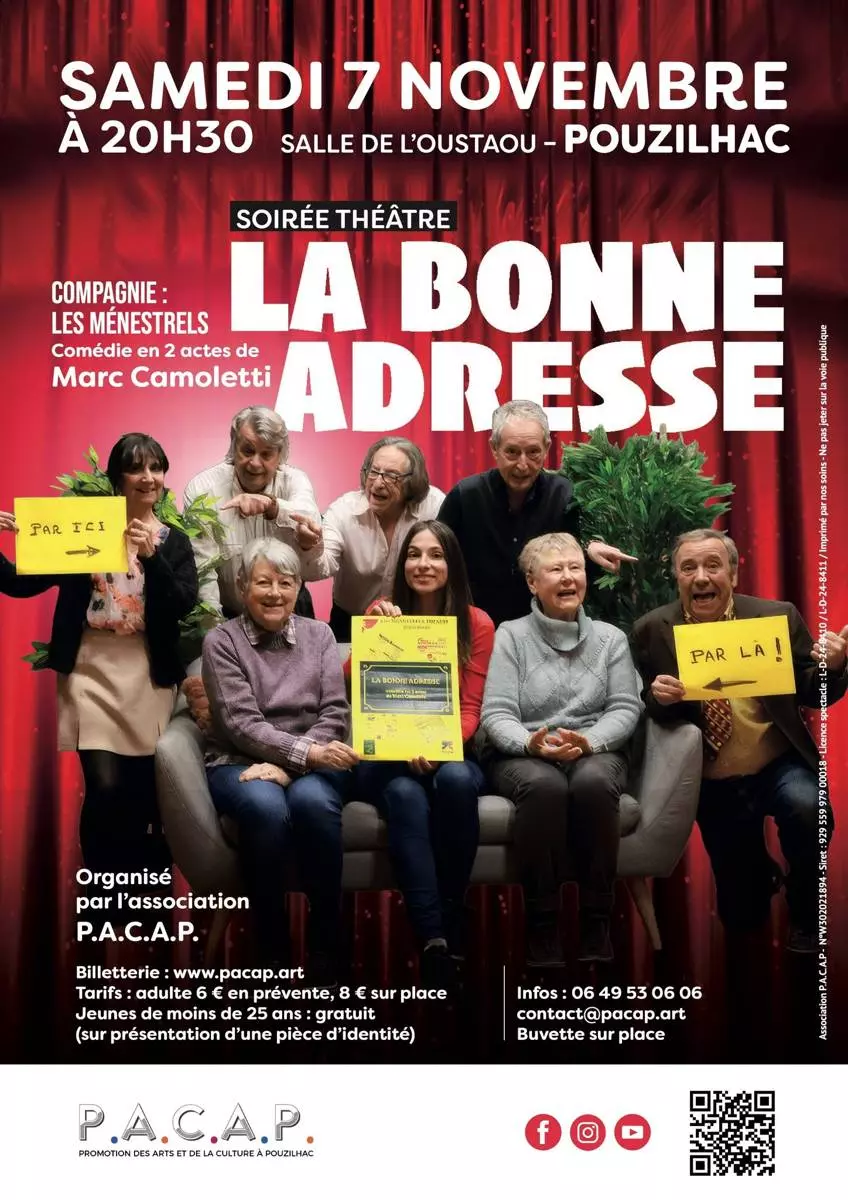 Théâtre - La bonne adresse