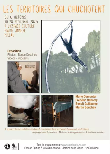 Exposition " Les territoires qui chuchotent " - Espace Culture Mairie Annexe