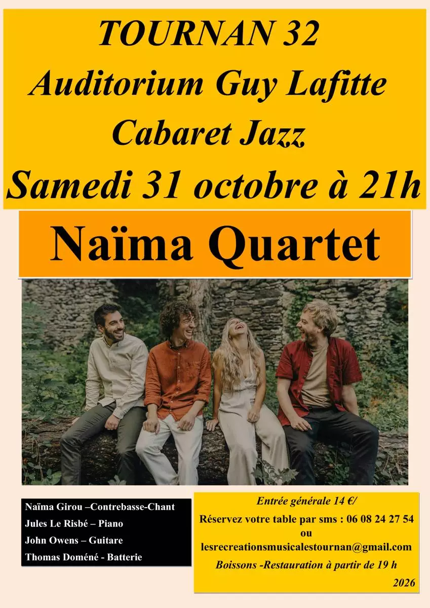 Concert Naïma Quartet