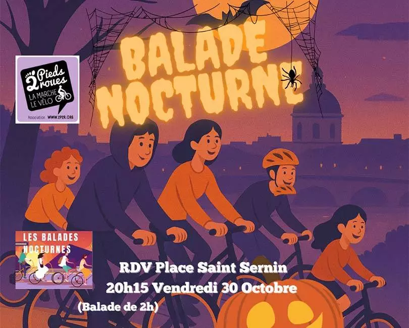 Balade Nocturne à Vélo - Halloween