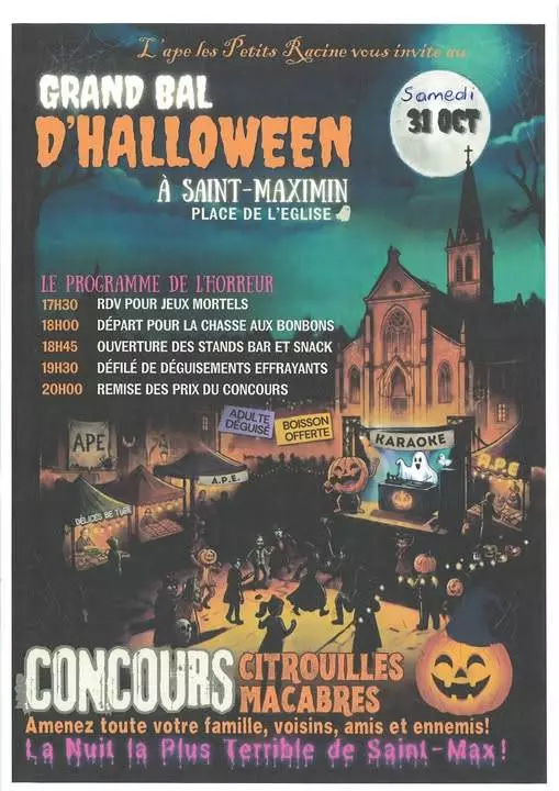 Halloween de l'APE Les Petits Racine