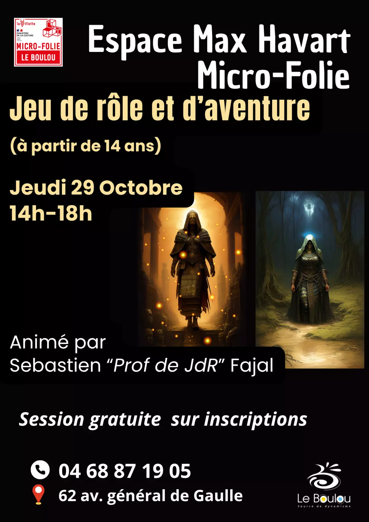 Jeu de Rôle et d'Aventure