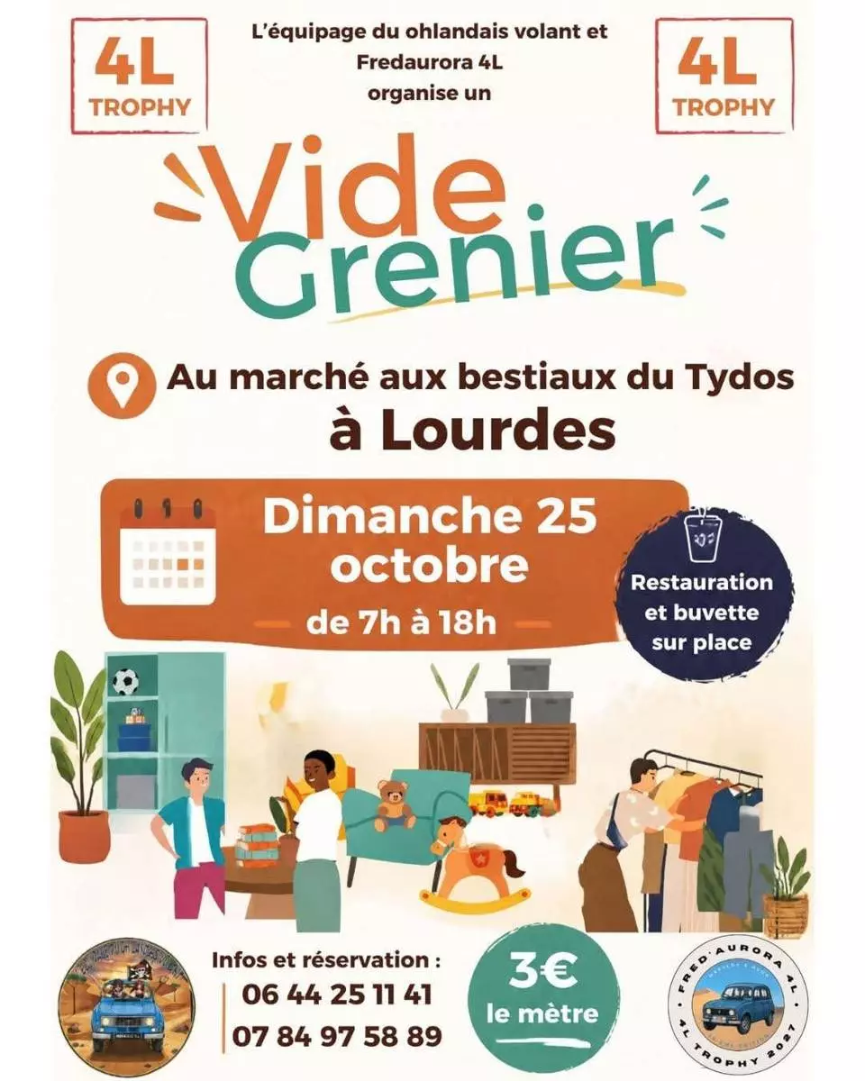 Vide-grenier au Tydos