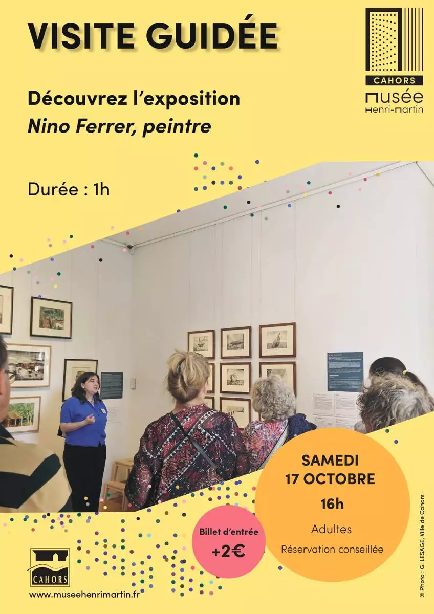 Visite guidée autour de l'exposition "Nino Ferrer, peintre" au Musée Henri-Martin