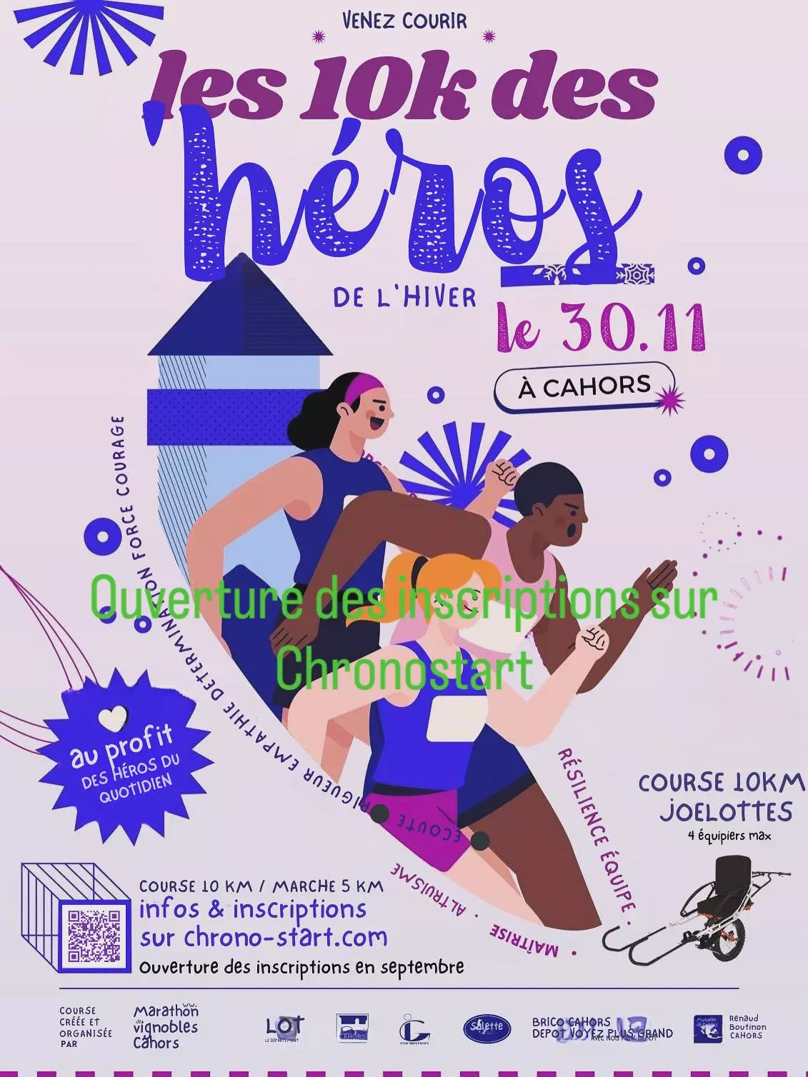 La course des Héros de l'Hiver