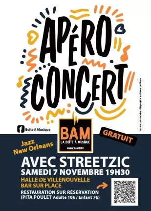 Apero Concert avec Streetzic