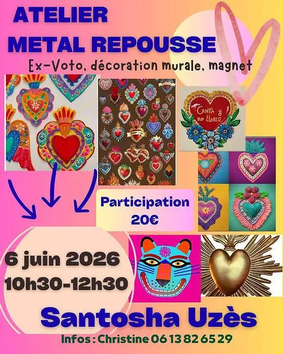 Atelier zen Métal repoussé