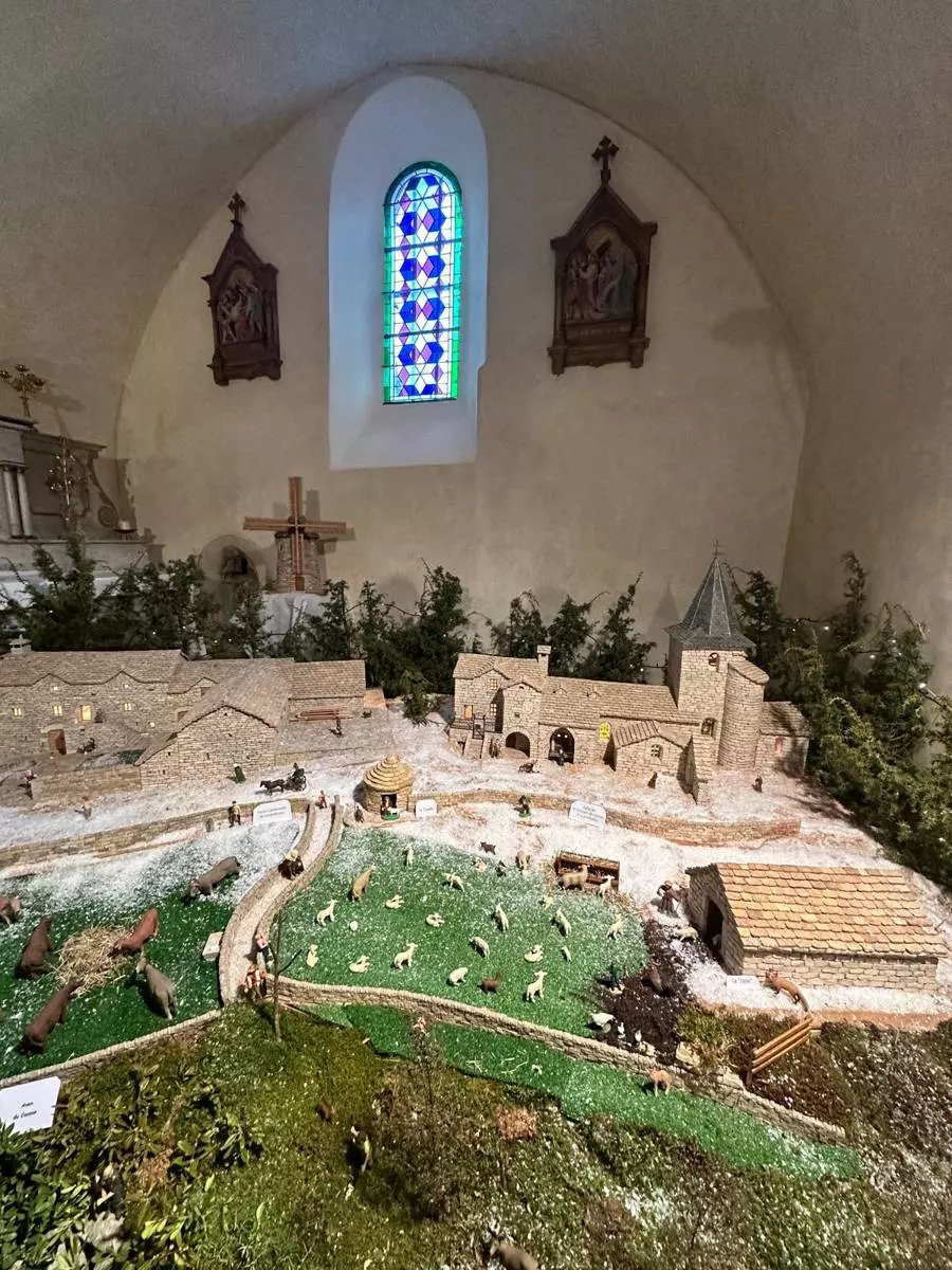 Maquette des Bâtisses Caussenardes