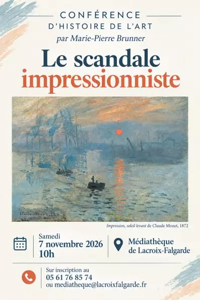 "Le Scandale Impressionniste" : Conférence