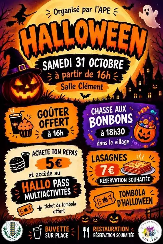 Soirée Halloween de l'APE