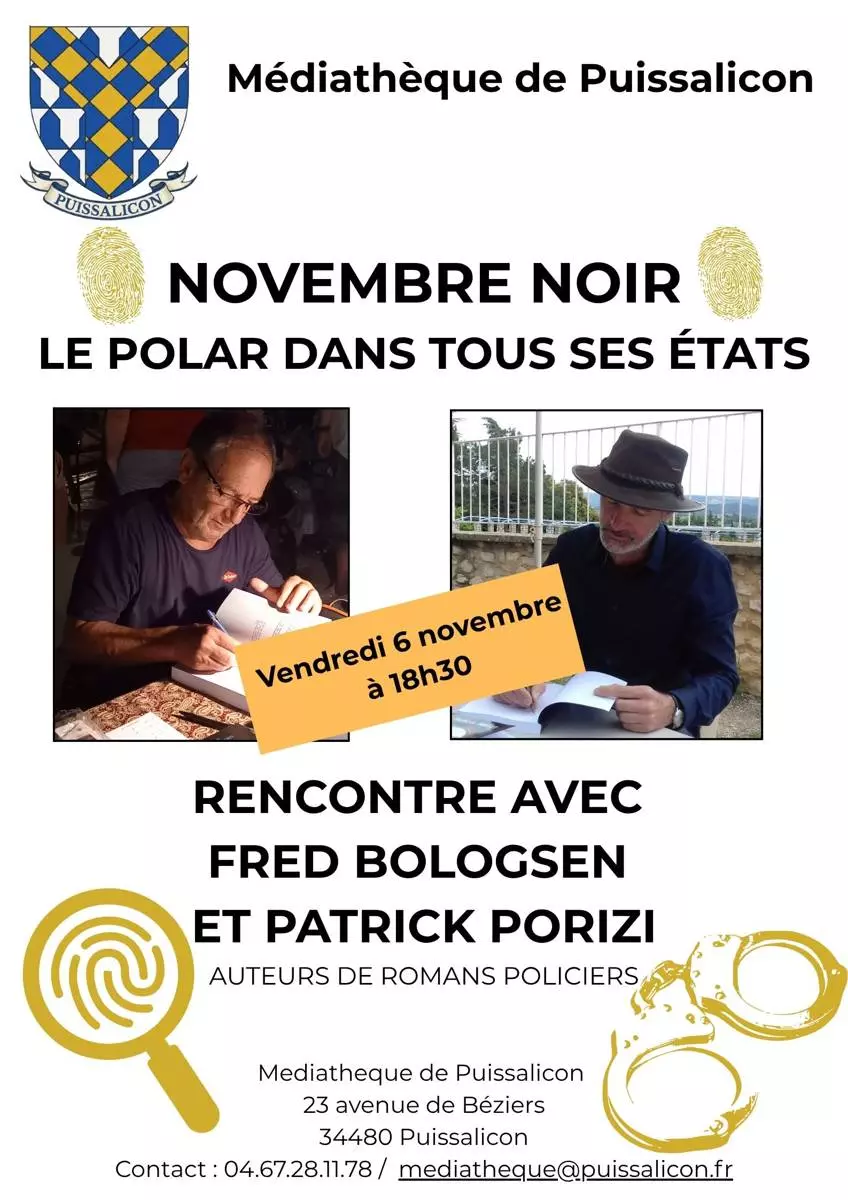 Rencontre avec des Auteurs de Romans Policiers