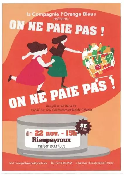 Théâtre "On ne paie pas !"