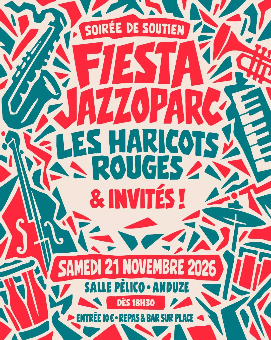 Soirée de soutien à Jazzoparc