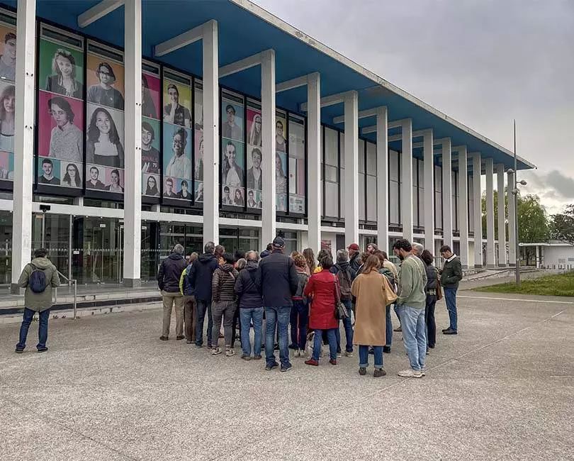 Une Balade Architecturale à Deux Voix, Parcours Rangueil