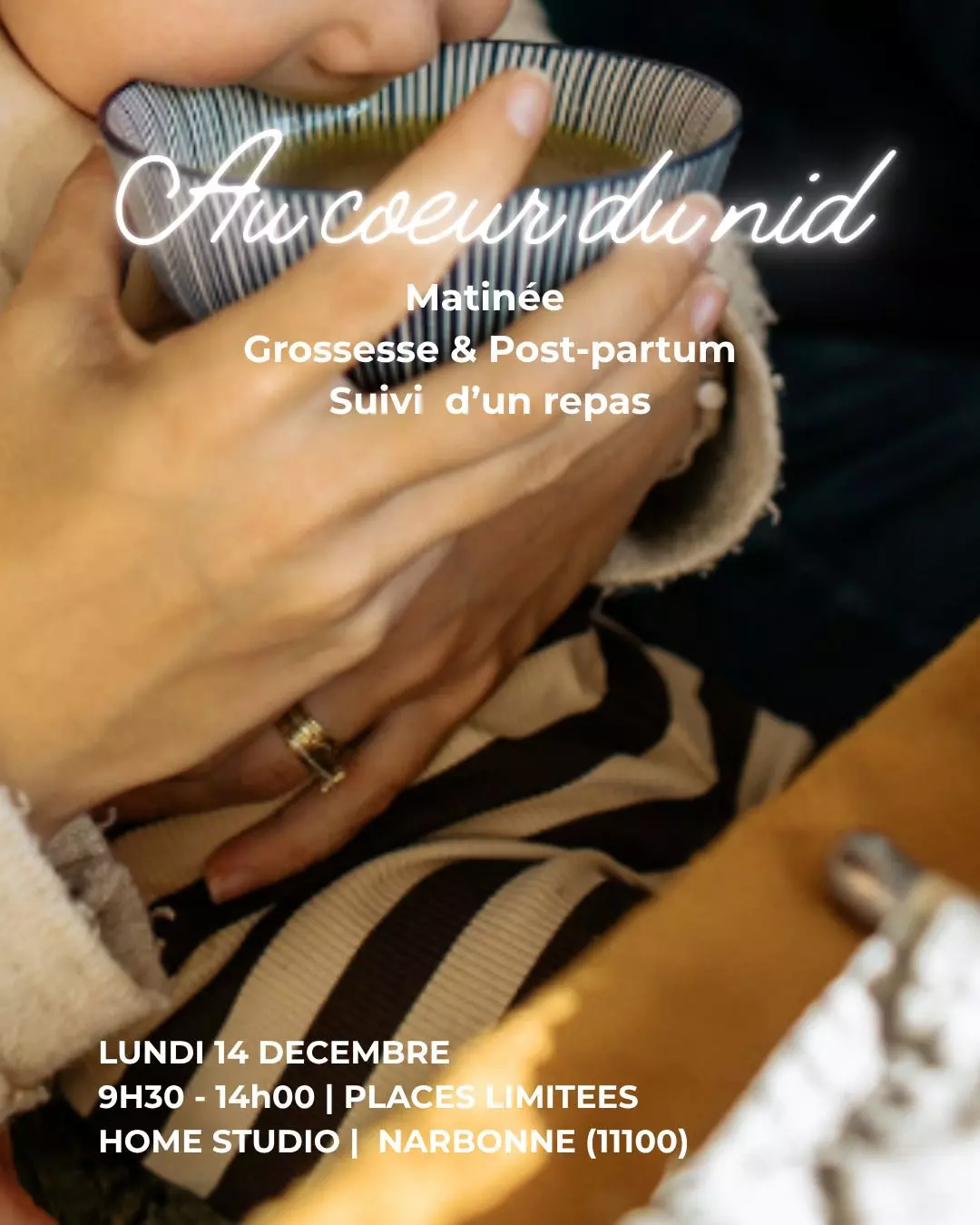 Au Coeur du Nid - Matinée + Repas - Grossesse et Post Partum