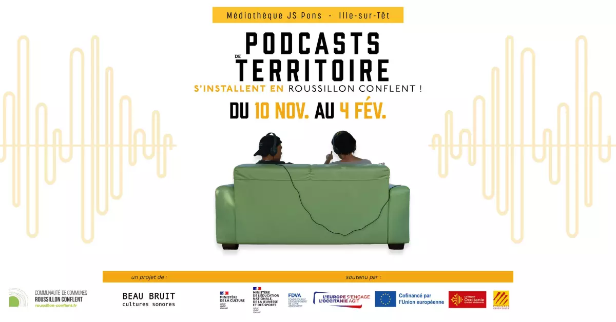 Podcasts de territoire s’installent en Roussillon Conflent