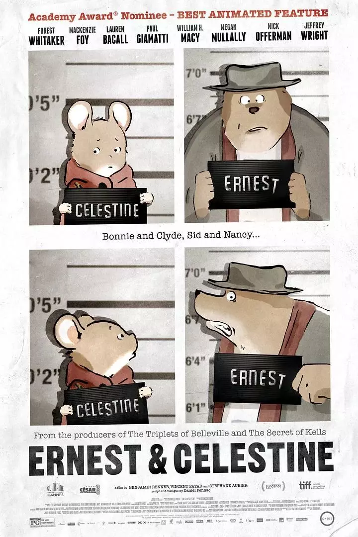 Cinémaginaire: Ciné Nins Ernest et Célestine