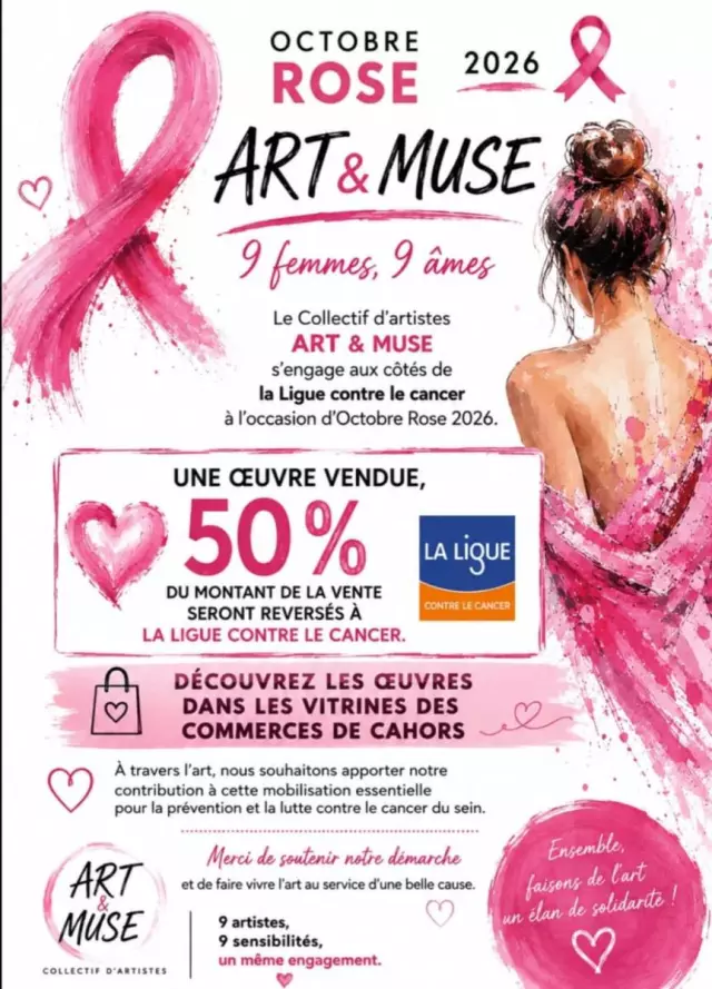 Art & Muse pour Octobre Rose