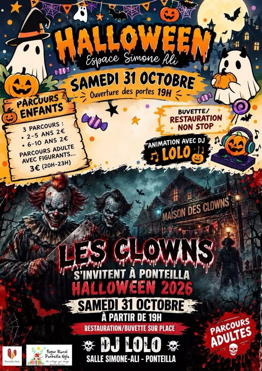Halloween à Ponteilla
