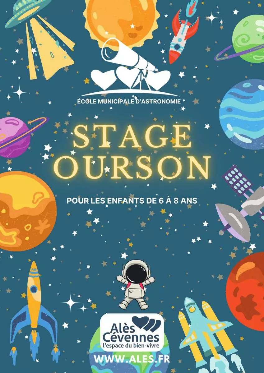 Stage ourson – Les petits explorateurs de l'univers
