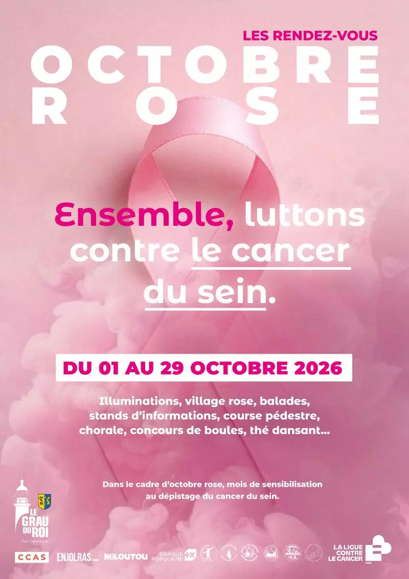 Octobre Rose : Le Grau du Roi se mobilise contre le cancer du sein