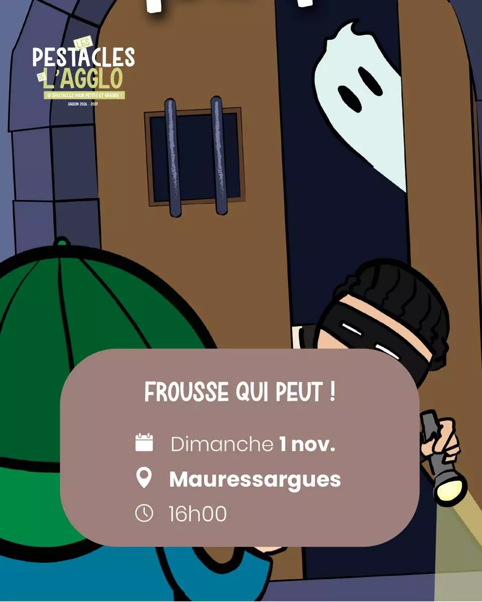 Pestacles de l'Agglo - Théâtre/Comédie "Frousse qui peut !" à Mauressargues