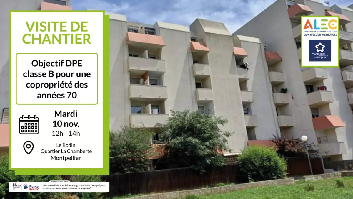 Objectif DPE classe B pour une copropriété des années 70
