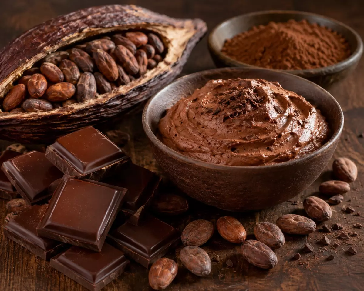 Mousse et Chocolat.