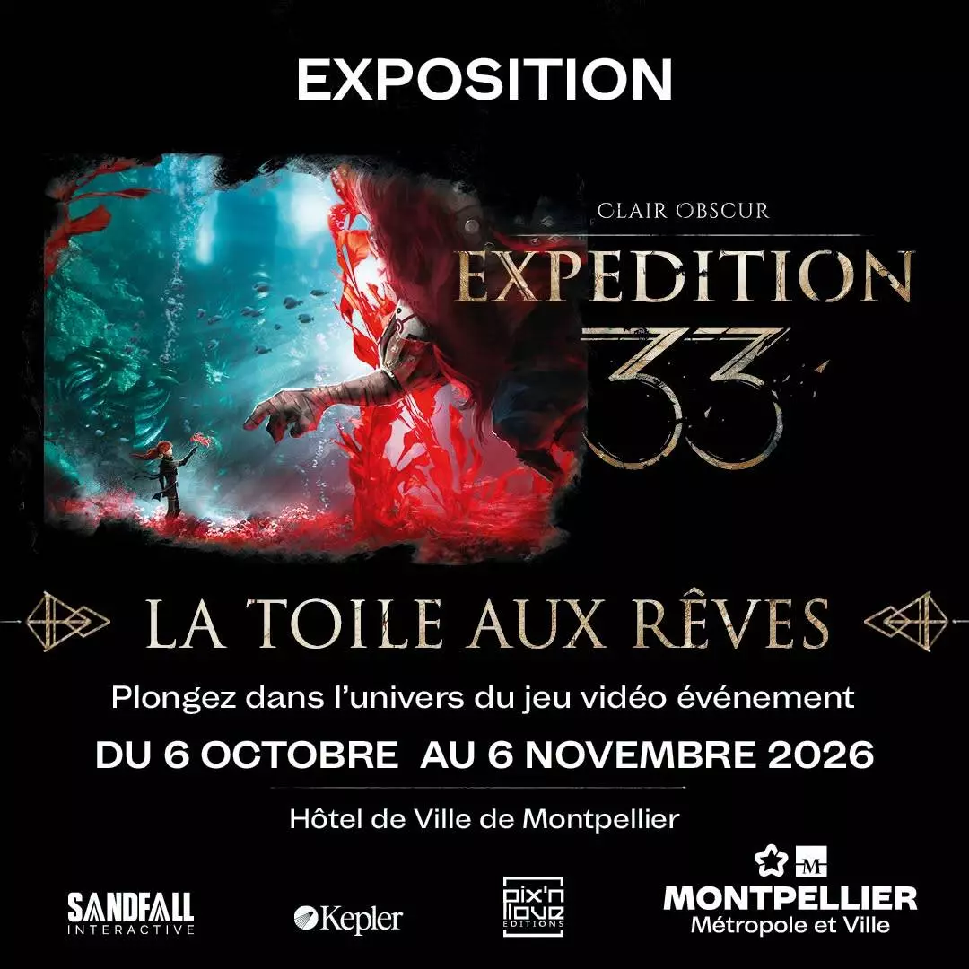 Exposition «Clair Obscur: Expedition 33 – la Toile aux Rêves »