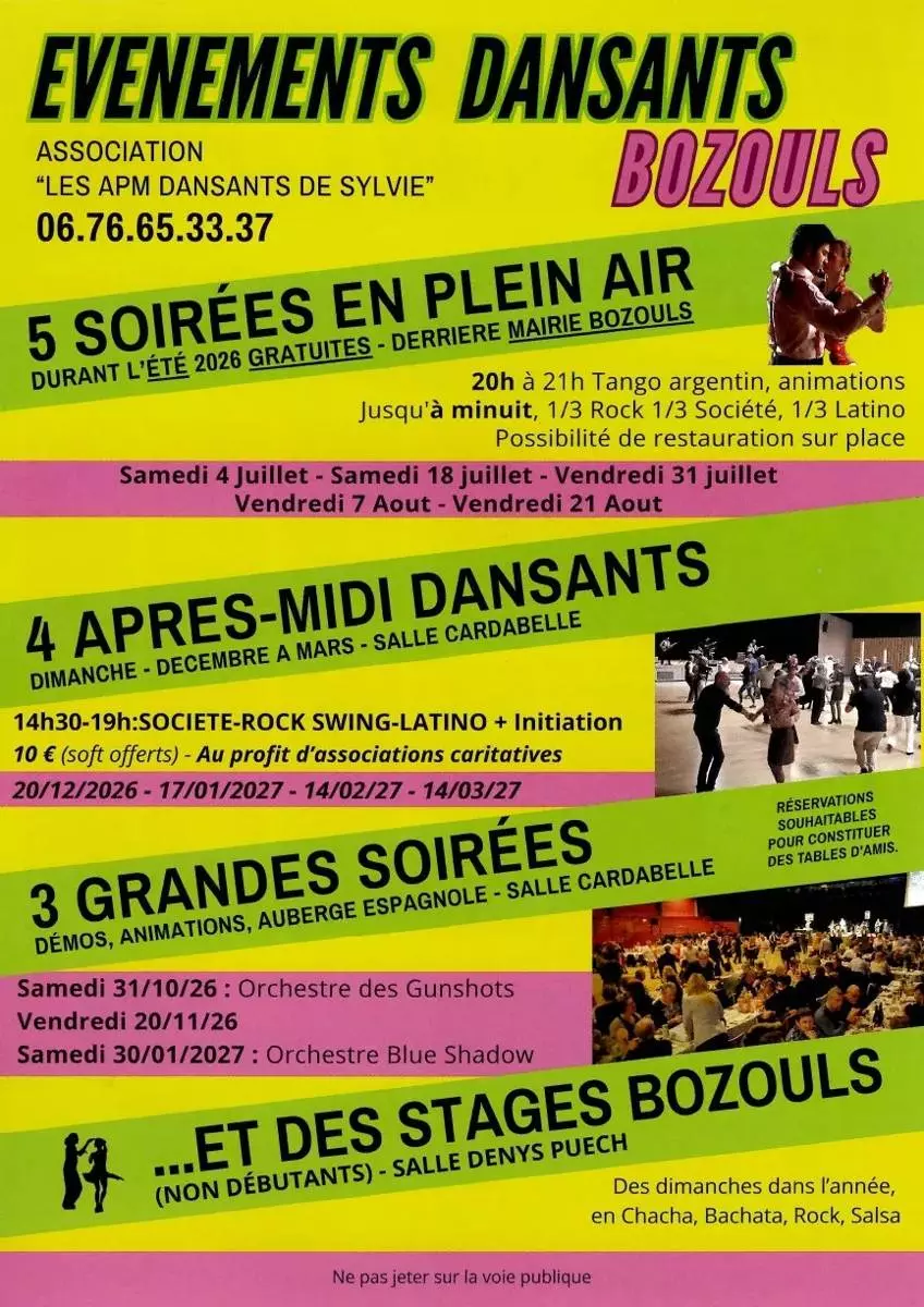 Après-midi dansante