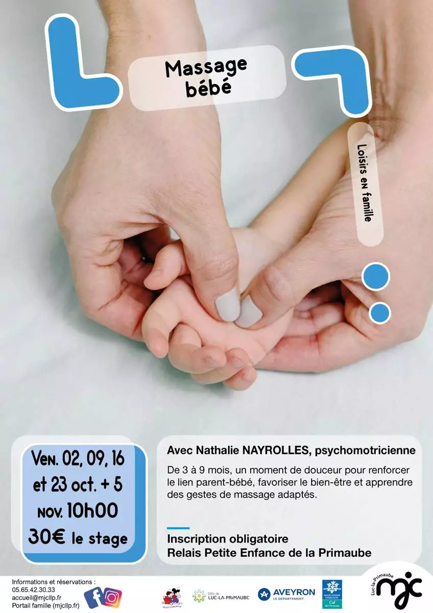 Massage bébé