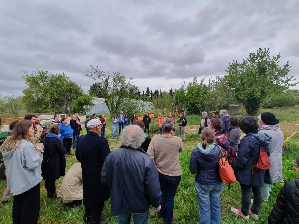 Visite d’une ferme maraîchère biologique