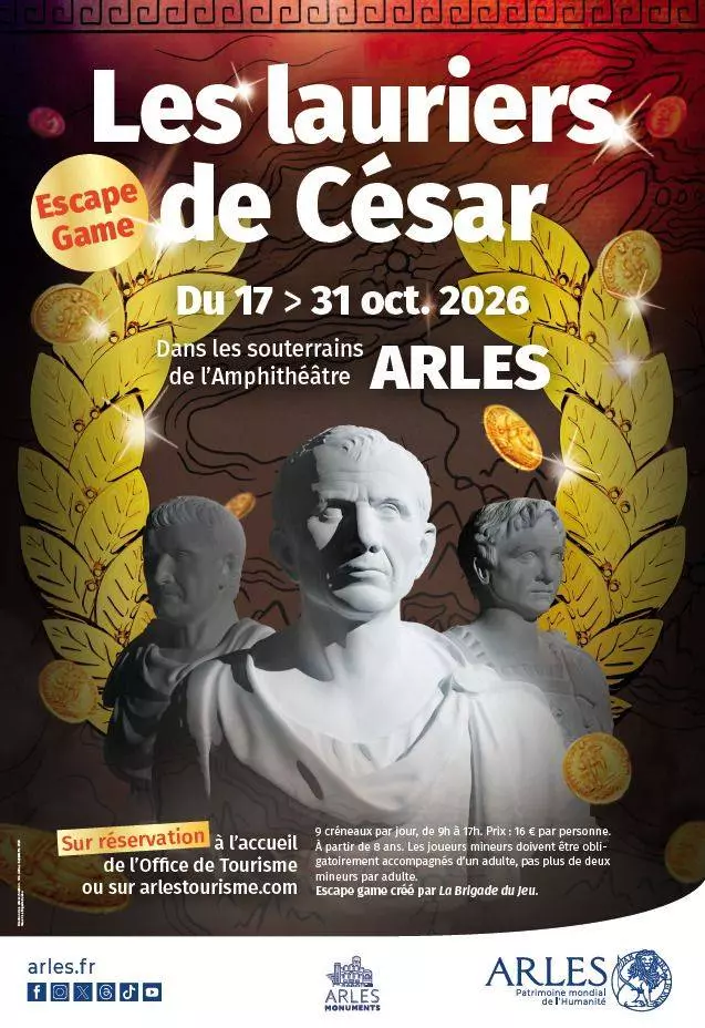 Escape game "Les lauriers de César"