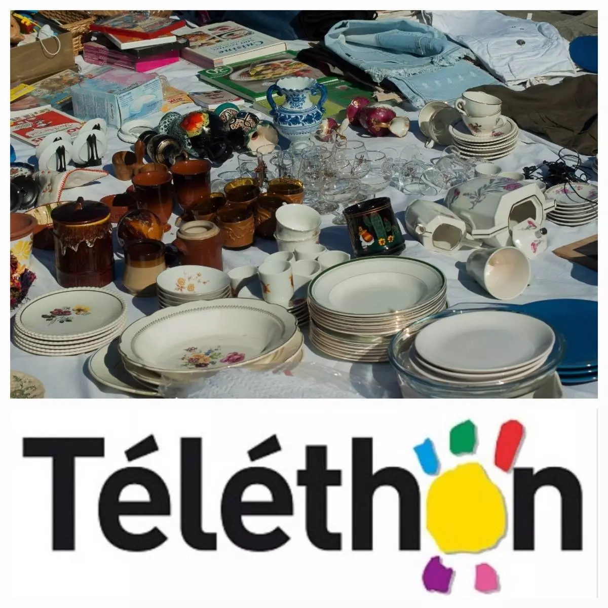 Vide grenier au profit du Téléthon