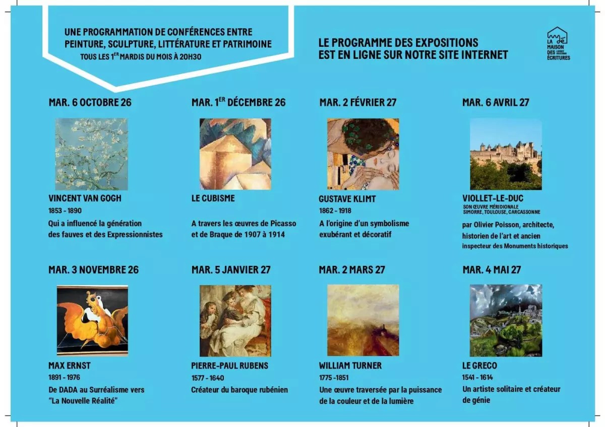 Conférence : Lire une Oeuvre d'art