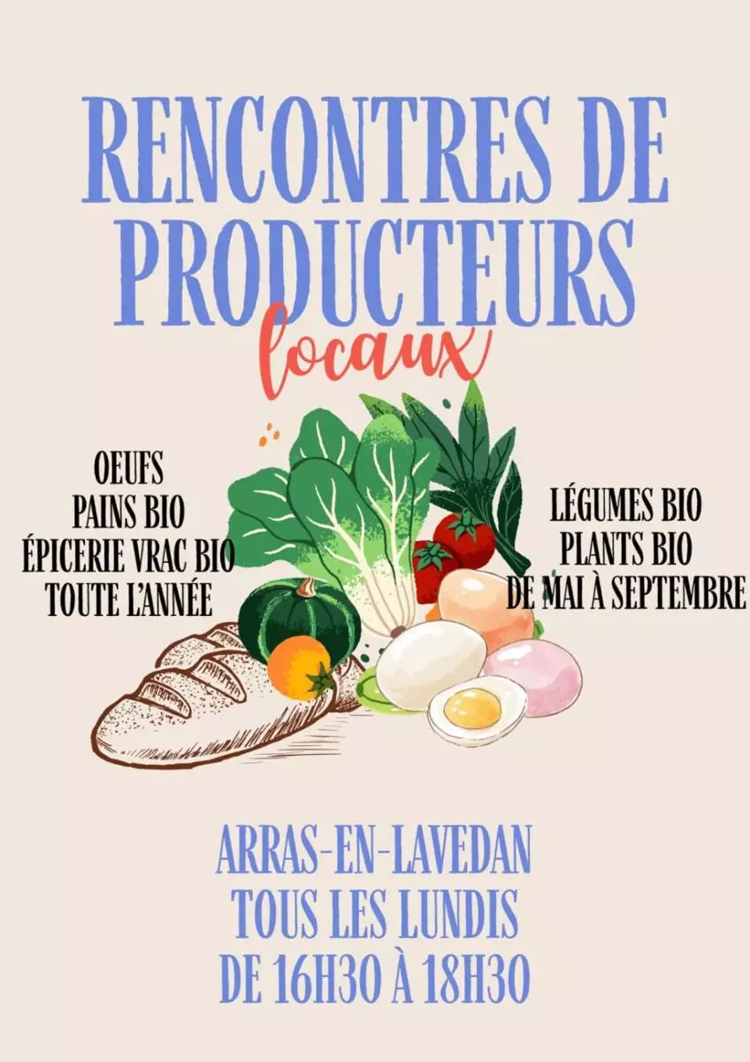 Marché hebdomadaire du lundi