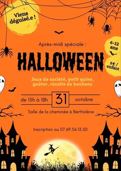 Halloween à Bertholène