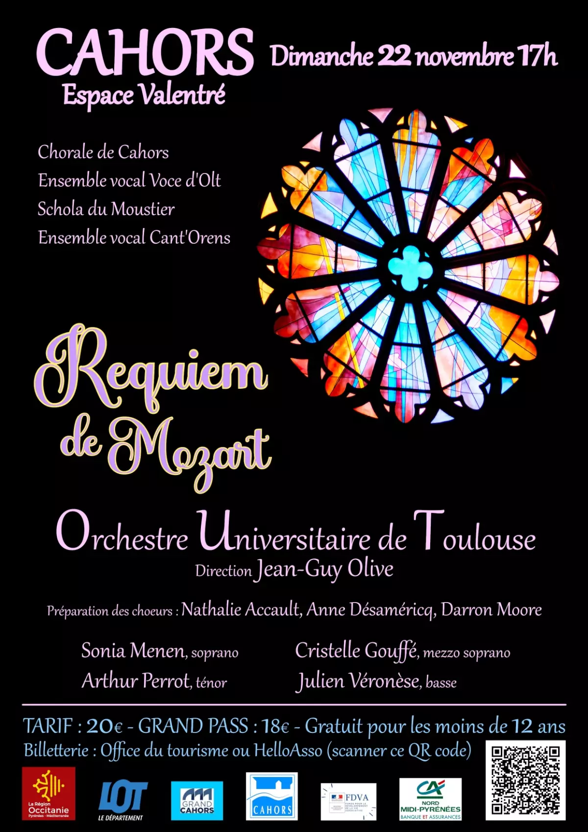 Requiem de Mozart par l'Orchestre Universitaire de Toulouse