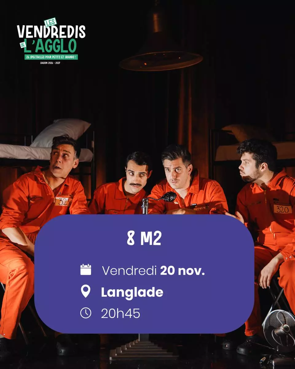 Vendredis de l'Agglo - Théâtre/Humour "8m2" à Langlade