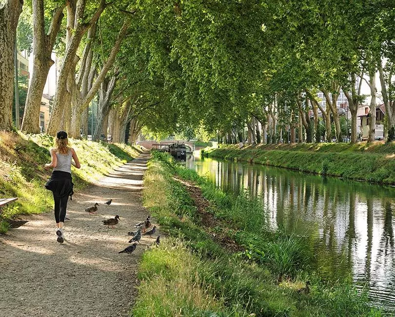 Archi Footing sur le Canal du Midi