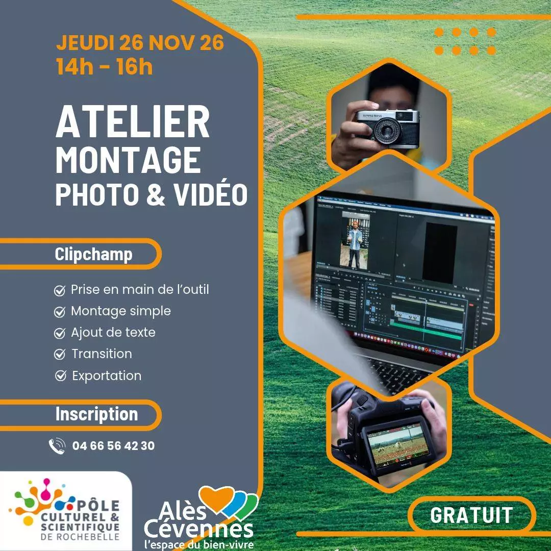 Atelier - Montage photo & vidéo