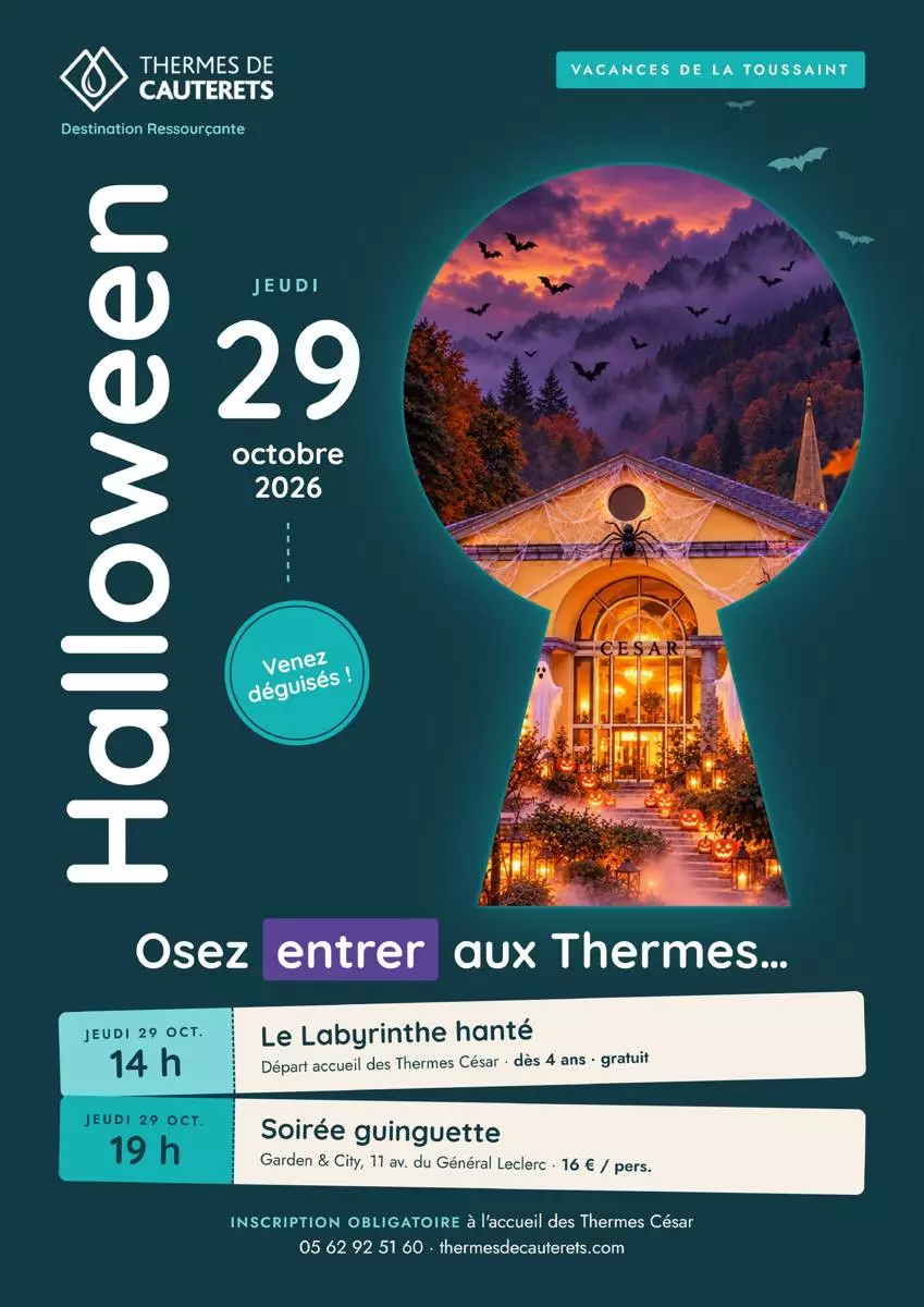 Halloween aux thermes