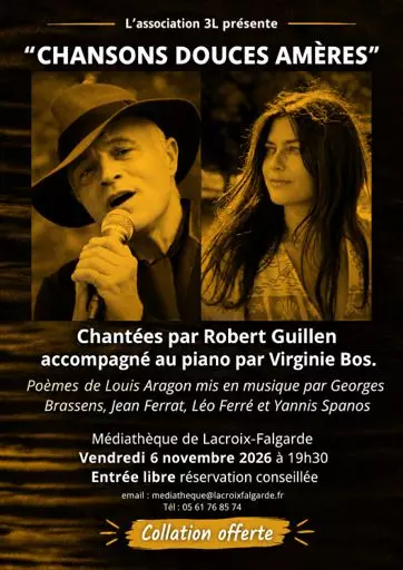 Concert "Chansons Douces Amères"
