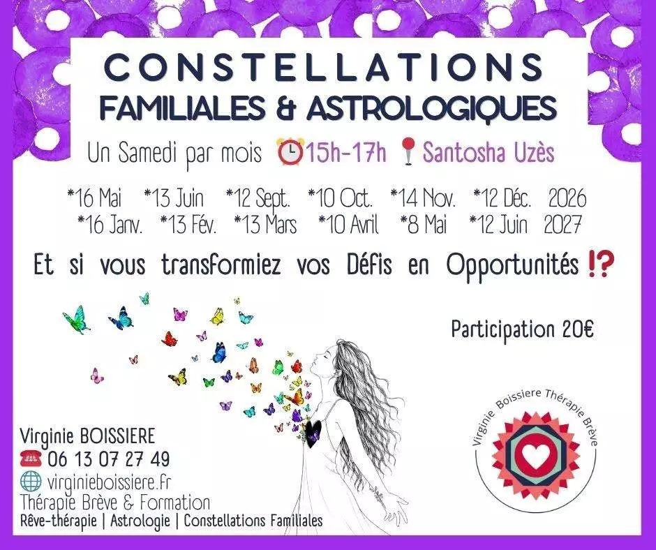 Atelier - Constellations astrologiques