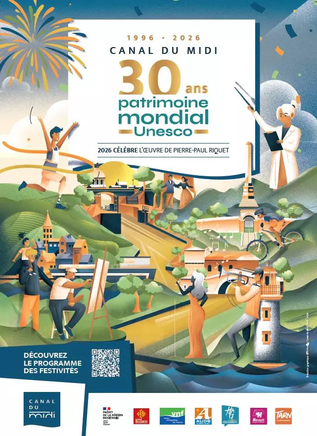 30 Ans du Classement UNESCO du Canal du Midi