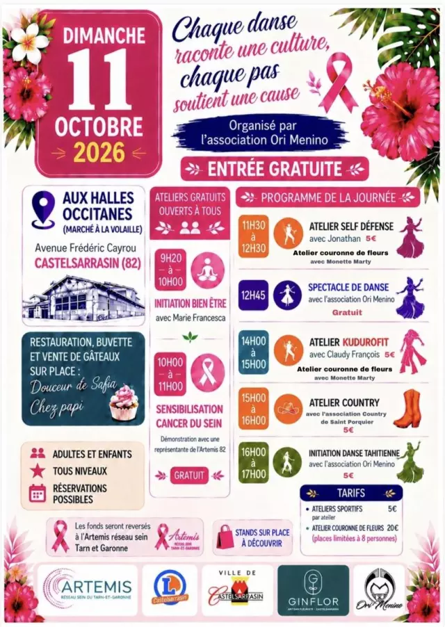 Ori Menino se mobilise pour Octobre Rose