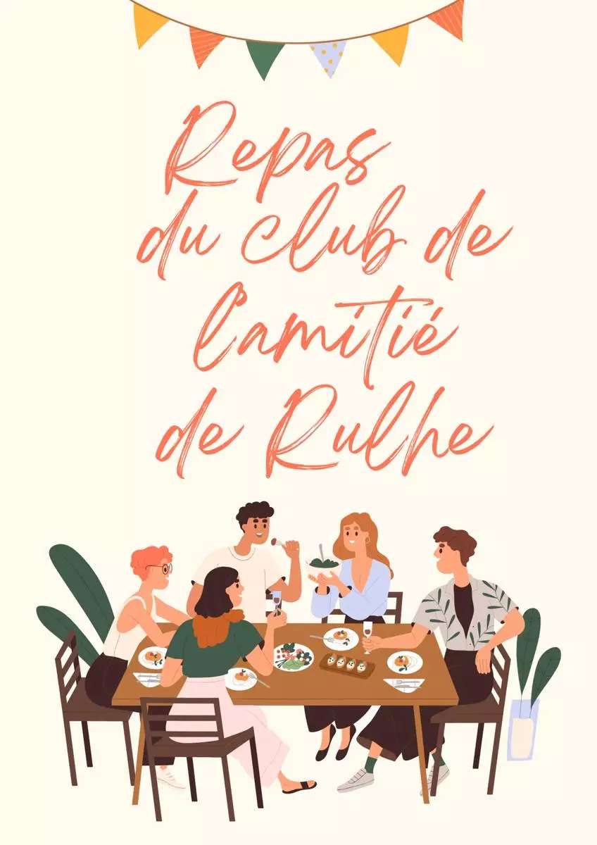Repas du club de l'amitié de Rulhe