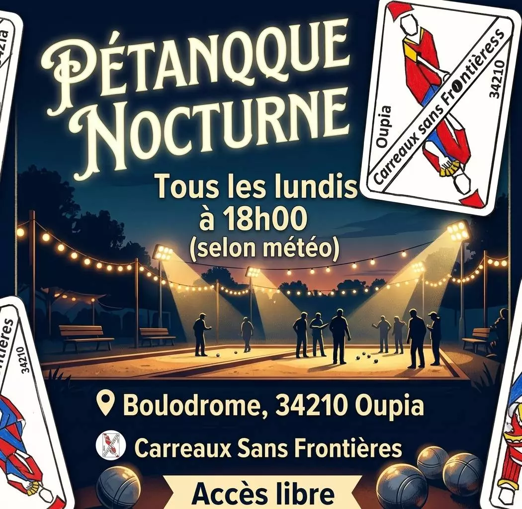 Pétanque Nocturne
