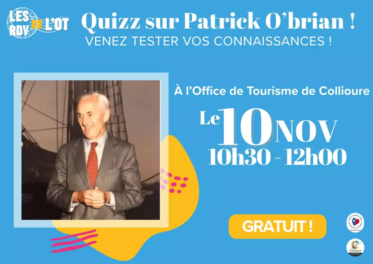 Quizz sur Patrick O'brian